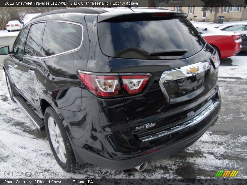 Black Granite Metallic / Ebony/Mojave 2013 Chevrolet Traverse LTZ AWD