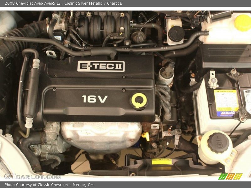 Cosmic Silver Metallic / Charcoal 2008 Chevrolet Aveo Aveo5 LS