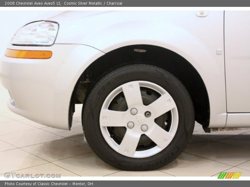 Cosmic Silver Metallic / Charcoal 2008 Chevrolet Aveo Aveo5 LS