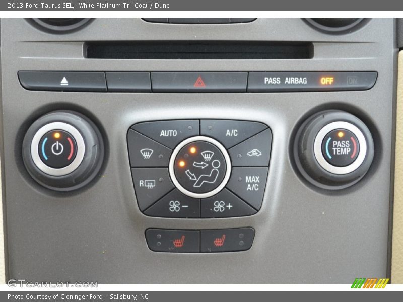 Controls of 2013 Taurus SEL