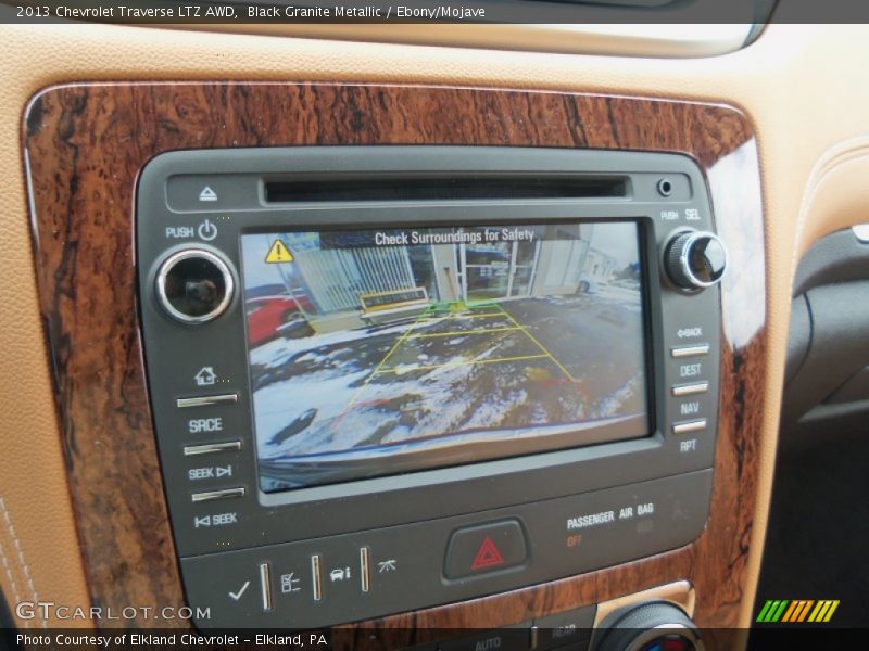 Controls of 2013 Traverse LTZ AWD