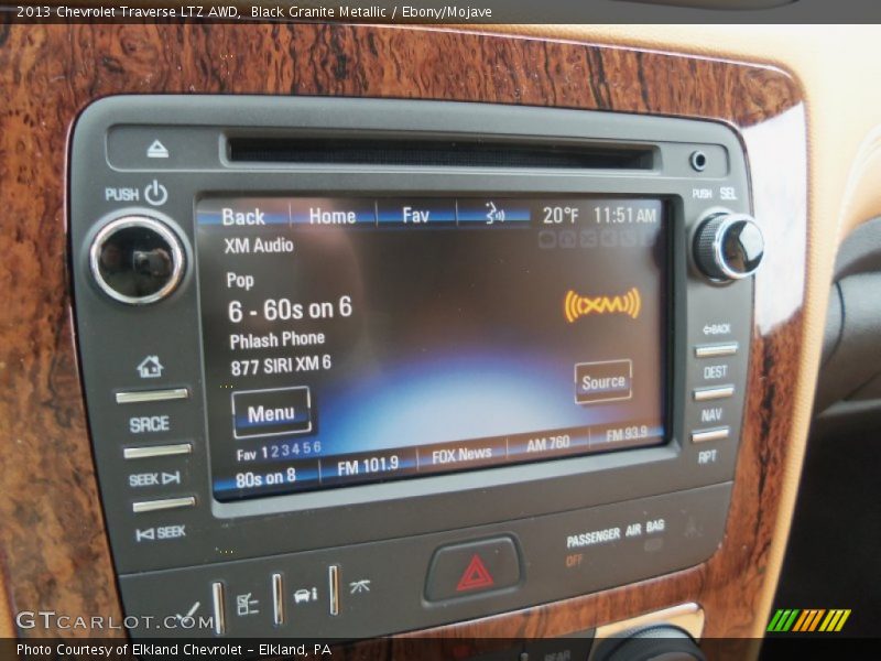Audio System of 2013 Traverse LTZ AWD
