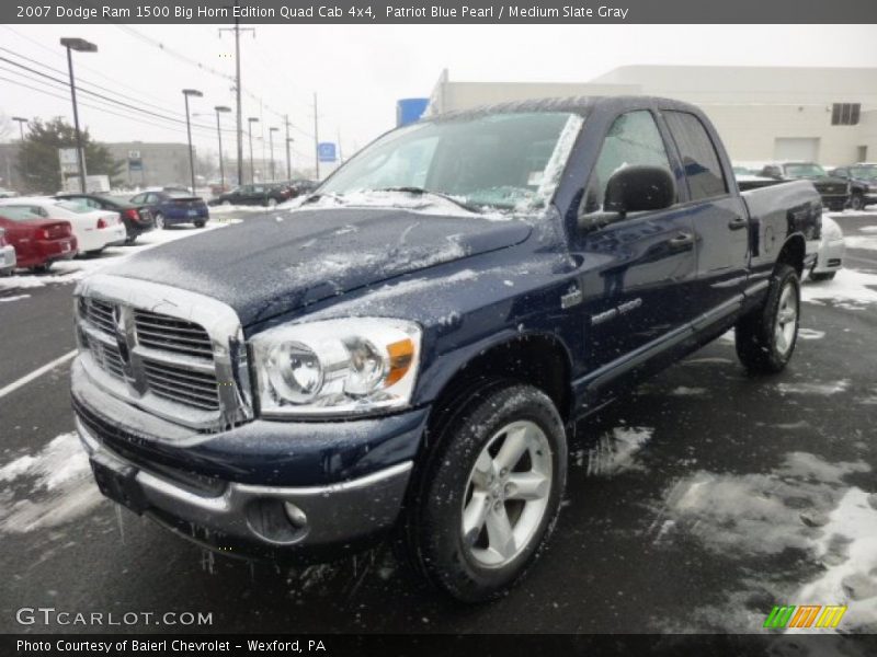 Front 3/4 View of 2007 Ram 1500 Big Horn Edition Quad Cab 4x4