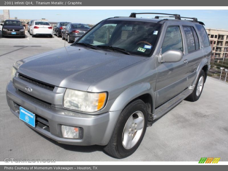 Titanium Metallic / Graphite 2001 Infiniti QX4