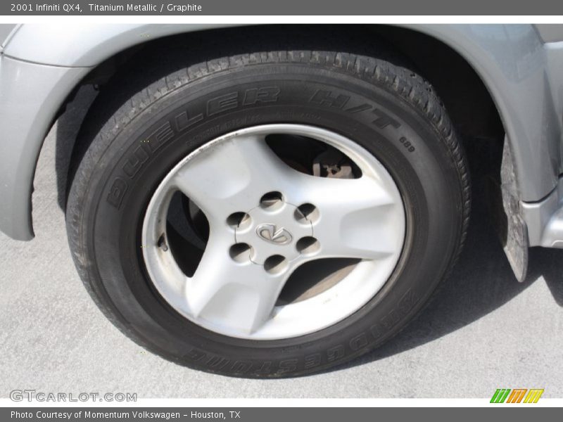 Titanium Metallic / Graphite 2001 Infiniti QX4
