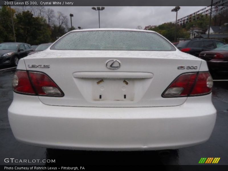 Crystal White / Ivory 2003 Lexus ES 300