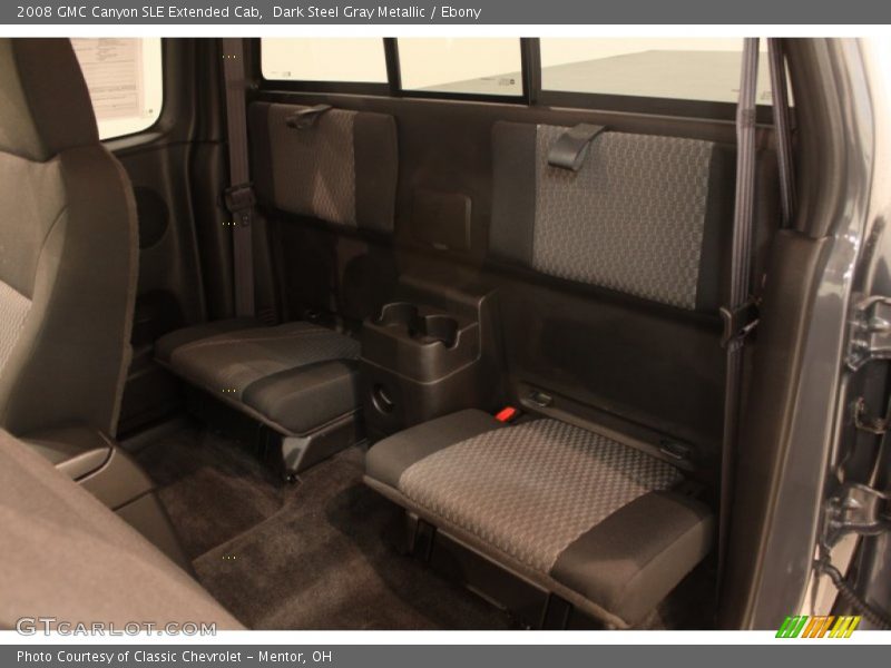 Dark Steel Gray Metallic / Ebony 2008 GMC Canyon SLE Extended Cab
