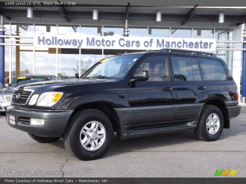 Black Onyx / Gray 1998 Lexus LX 470