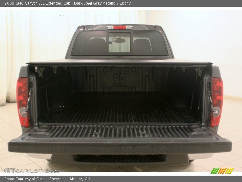 Dark Steel Gray Metallic / Ebony 2008 GMC Canyon SLE Extended Cab