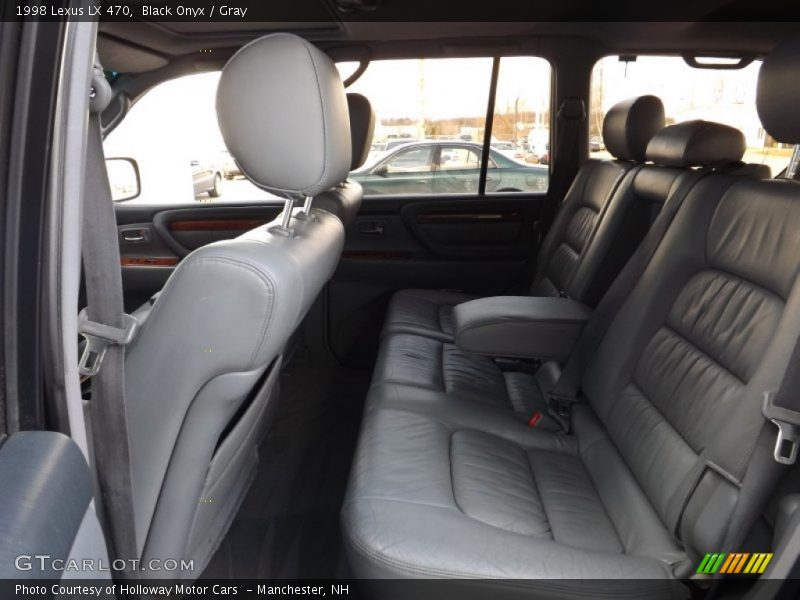 Black Onyx / Gray 1998 Lexus LX 470