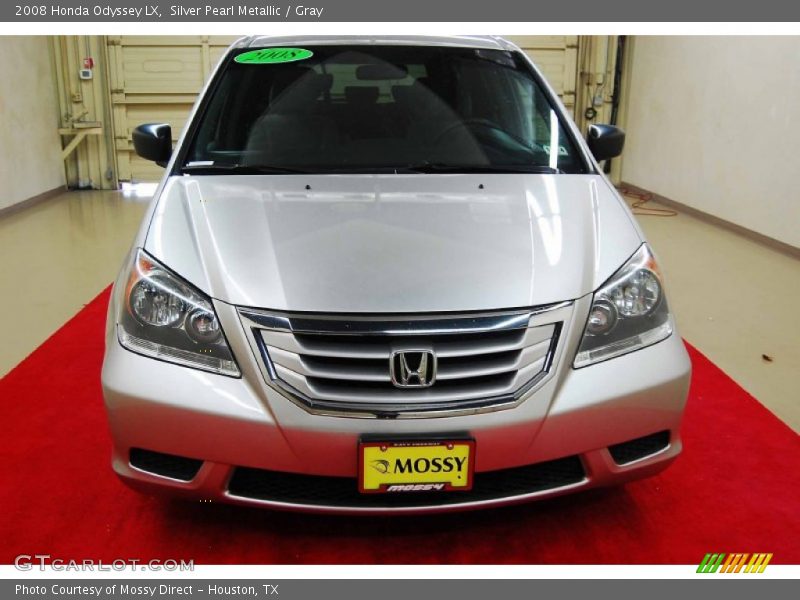 Silver Pearl Metallic / Gray 2008 Honda Odyssey LX