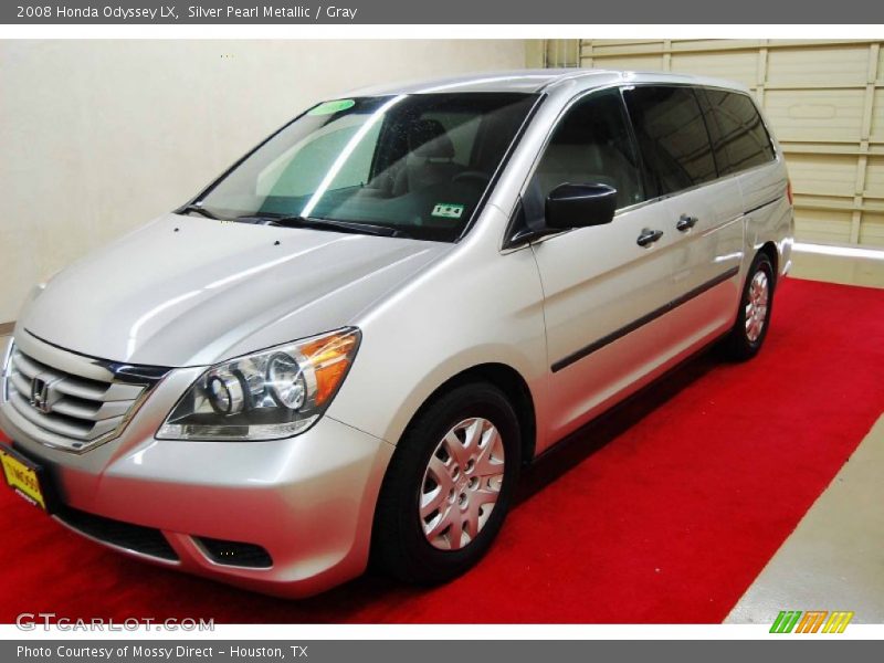 Silver Pearl Metallic / Gray 2008 Honda Odyssey LX