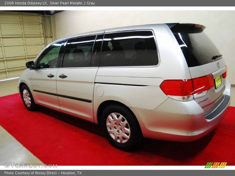 Silver Pearl Metallic / Gray 2008 Honda Odyssey LX