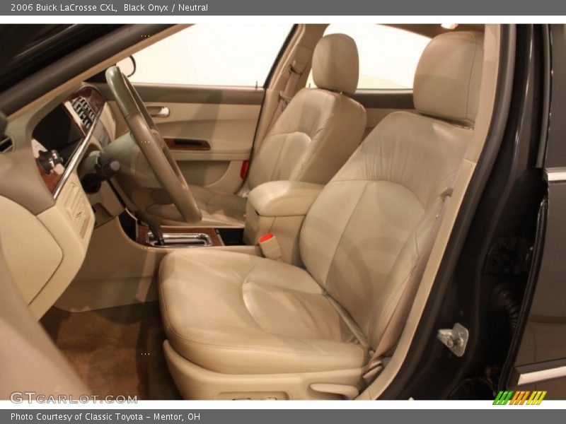 Front Seat of 2006 LaCrosse CXL