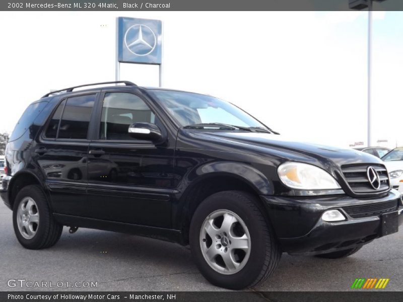 Black / Charcoal 2002 Mercedes-Benz ML 320 4Matic