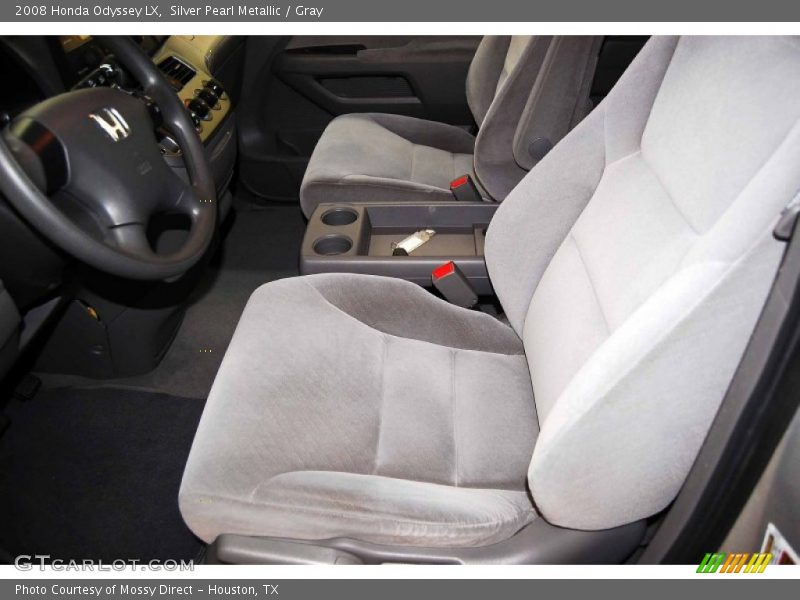 Silver Pearl Metallic / Gray 2008 Honda Odyssey LX
