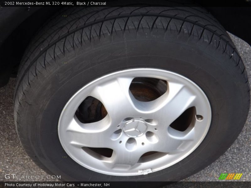 Black / Charcoal 2002 Mercedes-Benz ML 320 4Matic