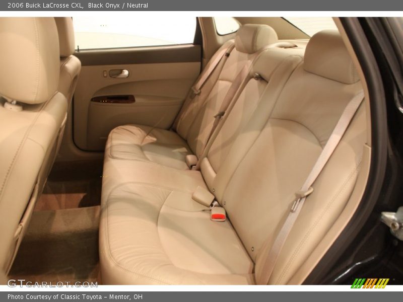 Rear Seat of 2006 LaCrosse CXL