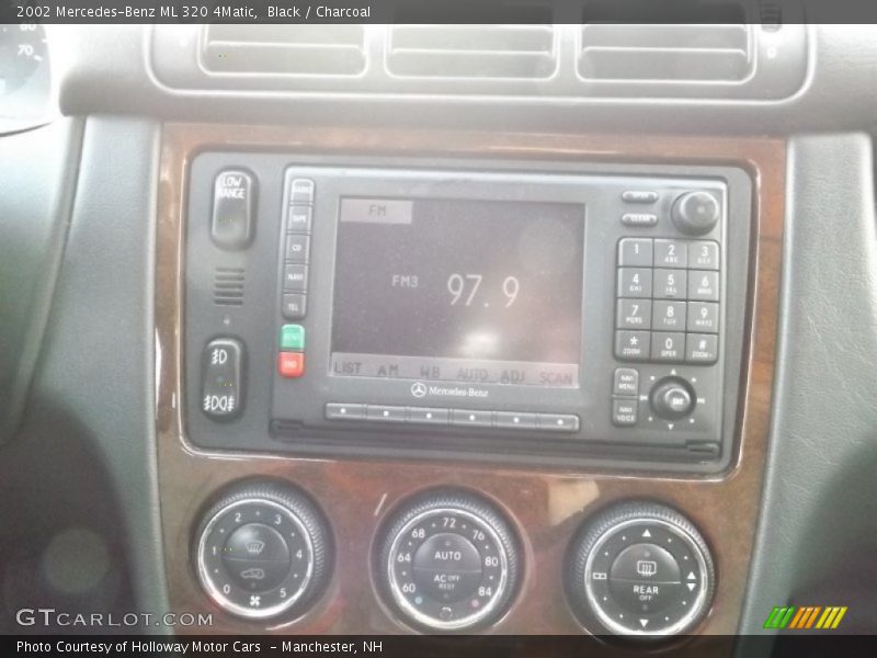 Black / Charcoal 2002 Mercedes-Benz ML 320 4Matic
