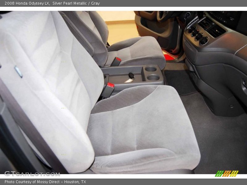 Silver Pearl Metallic / Gray 2008 Honda Odyssey LX
