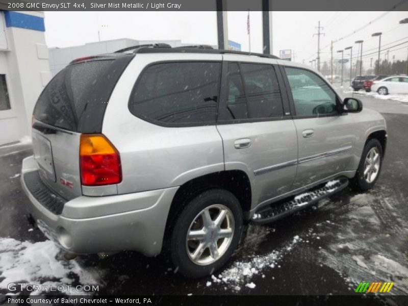 Silver Mist Metallic / Light Gray 2008 GMC Envoy SLT 4x4