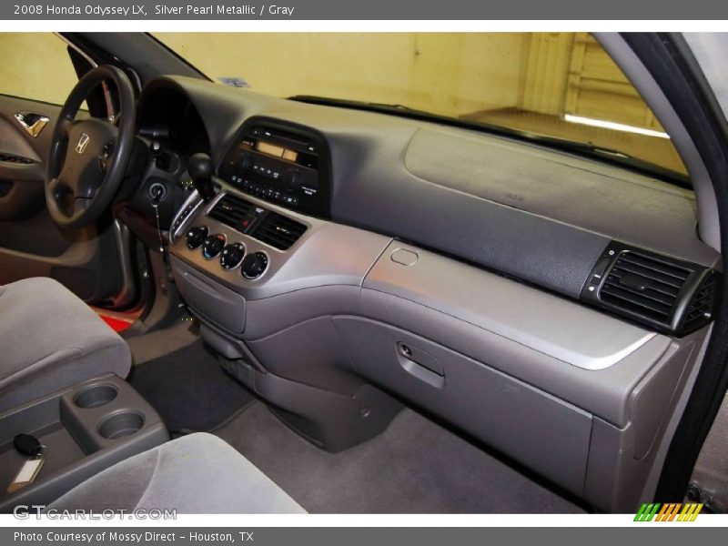 Silver Pearl Metallic / Gray 2008 Honda Odyssey LX
