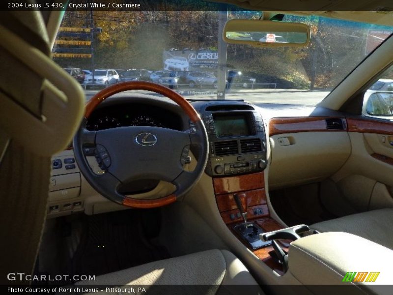 Crystal White / Cashmere 2004 Lexus LS 430