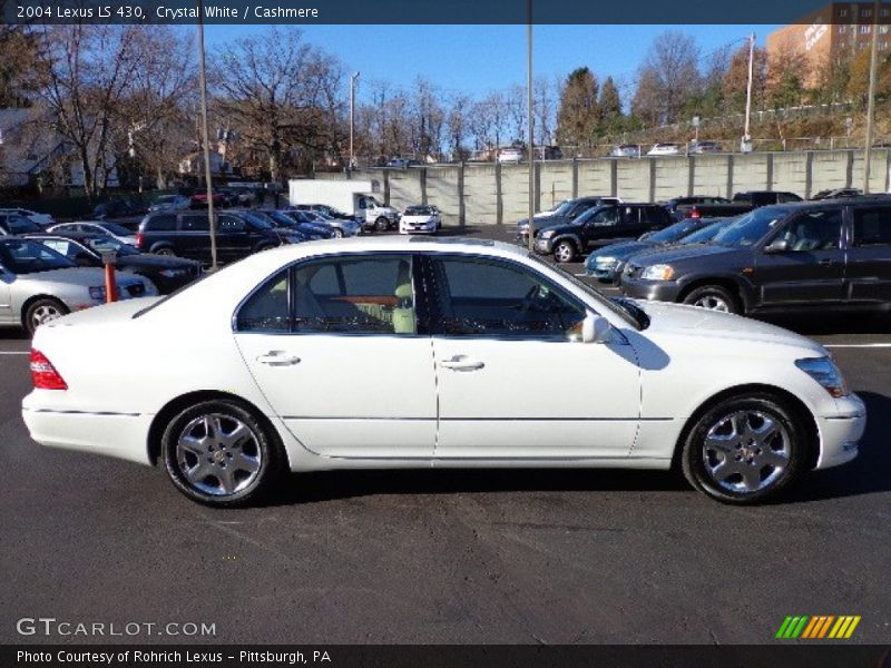 Crystal White / Cashmere 2004 Lexus LS 430