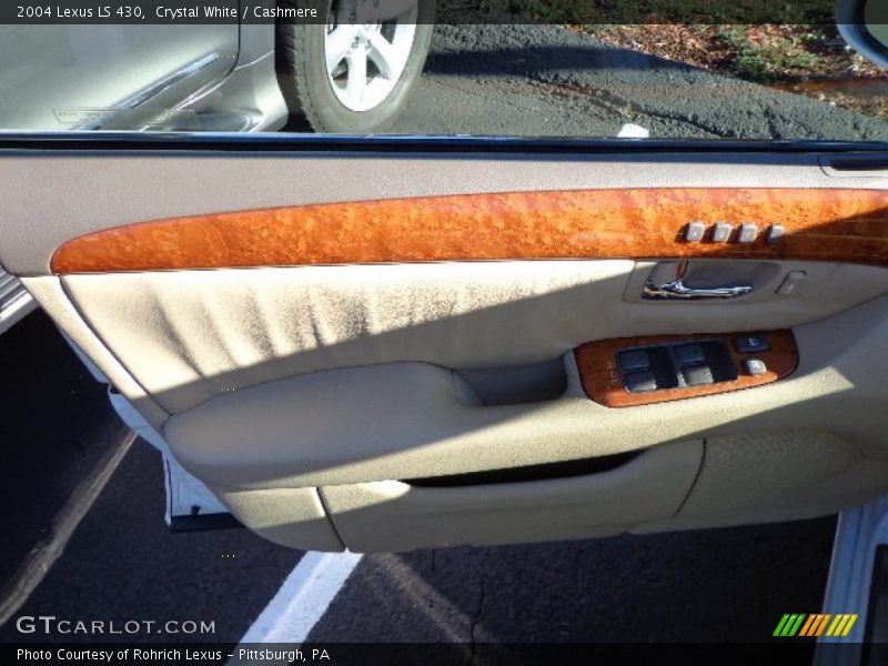 Crystal White / Cashmere 2004 Lexus LS 430