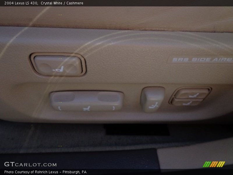 Crystal White / Cashmere 2004 Lexus LS 430