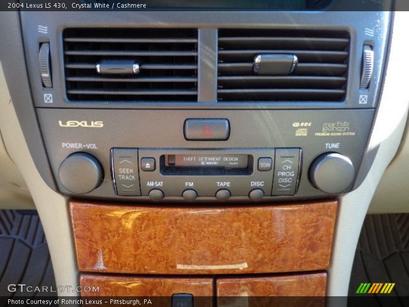 Crystal White / Cashmere 2004 Lexus LS 430