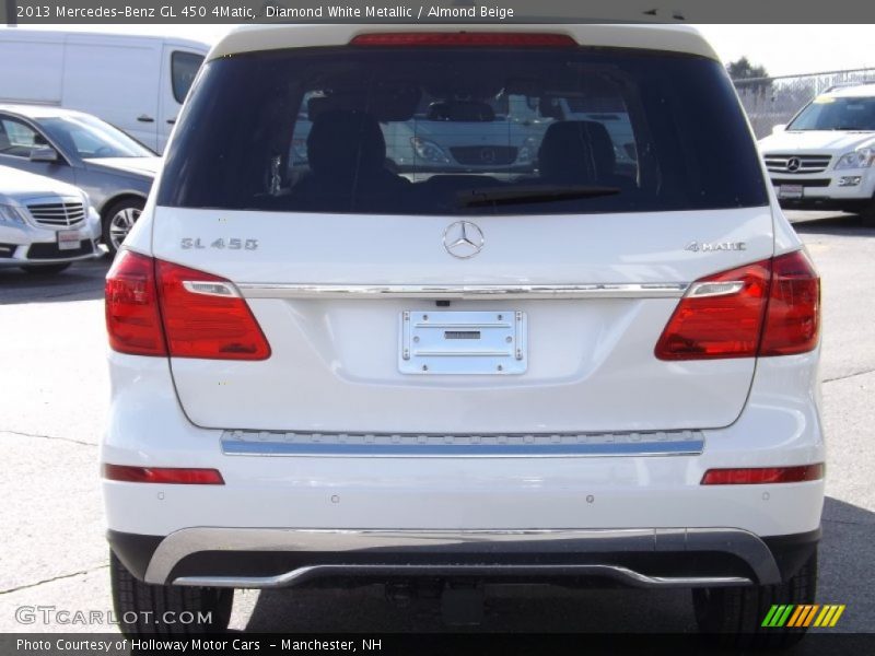 Diamond White Metallic / Almond Beige 2013 Mercedes-Benz GL 450 4Matic