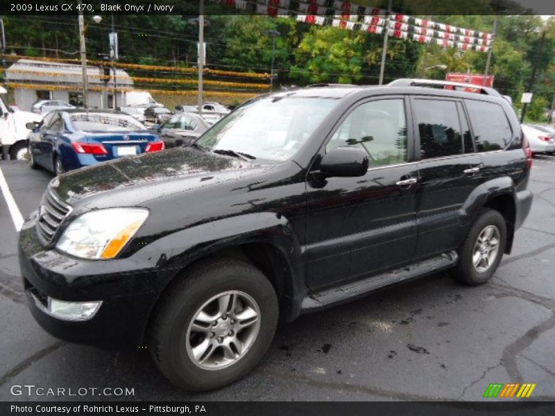 Front 3/4 View of 2009 GX 470