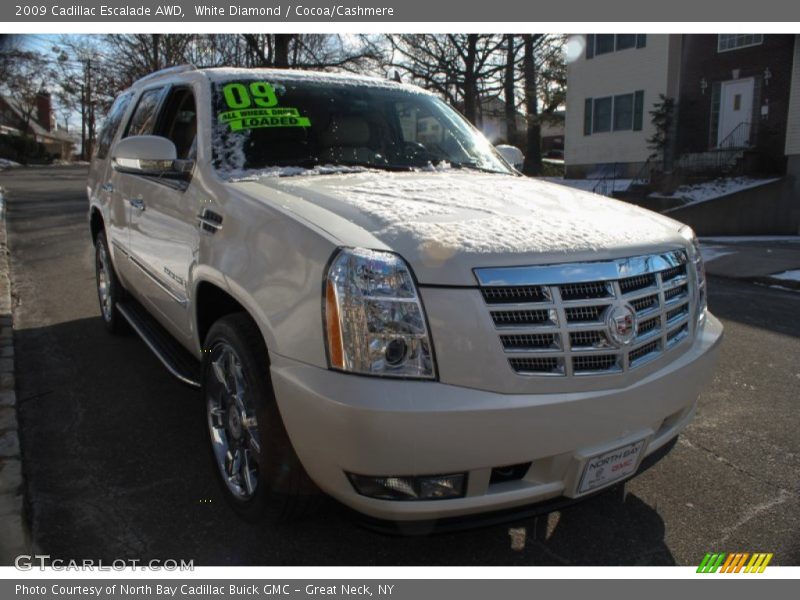White Diamond / Cocoa/Cashmere 2009 Cadillac Escalade AWD