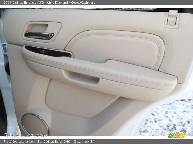 White Diamond / Cocoa/Cashmere 2009 Cadillac Escalade AWD