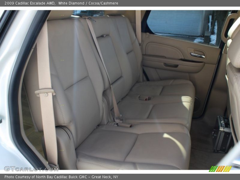 White Diamond / Cocoa/Cashmere 2009 Cadillac Escalade AWD