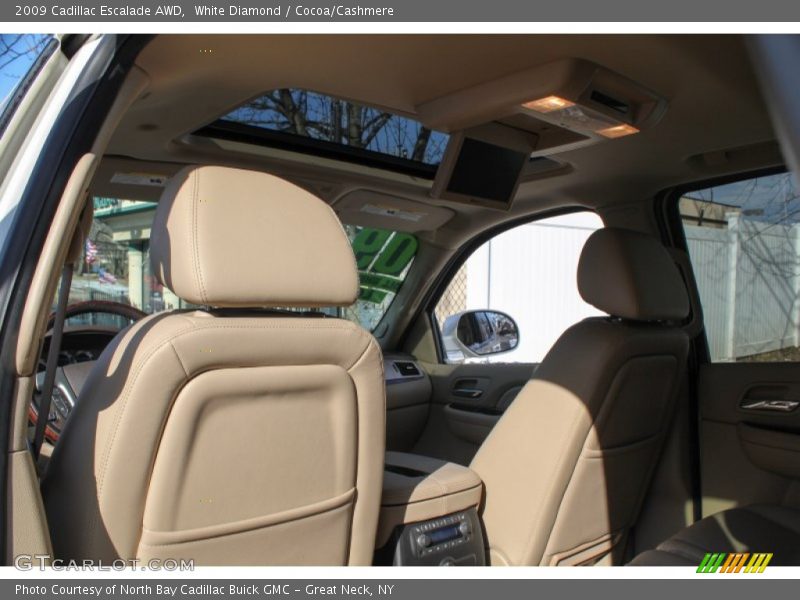 White Diamond / Cocoa/Cashmere 2009 Cadillac Escalade AWD