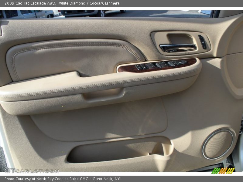 White Diamond / Cocoa/Cashmere 2009 Cadillac Escalade AWD