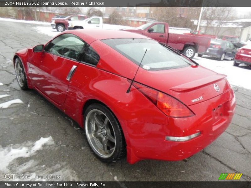 Redline / Charcoal 2004 Nissan 350Z Touring Coupe