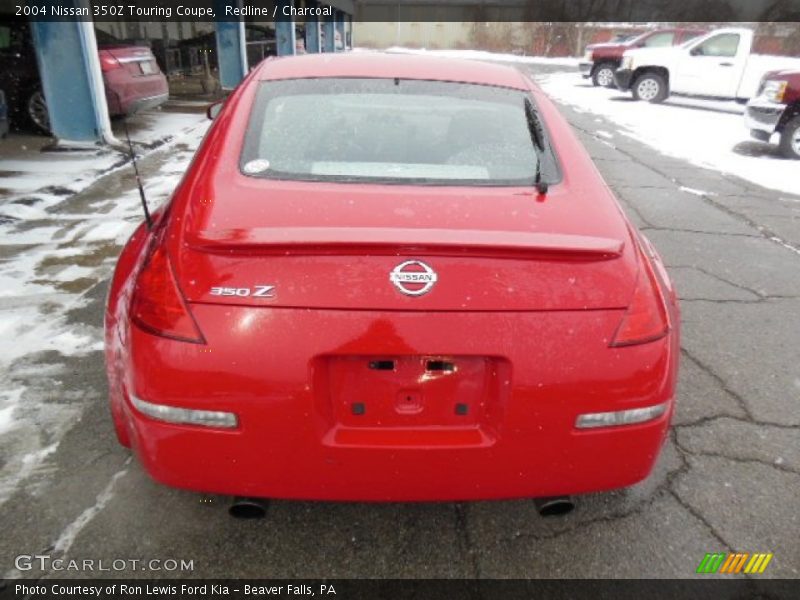 Redline / Charcoal 2004 Nissan 350Z Touring Coupe