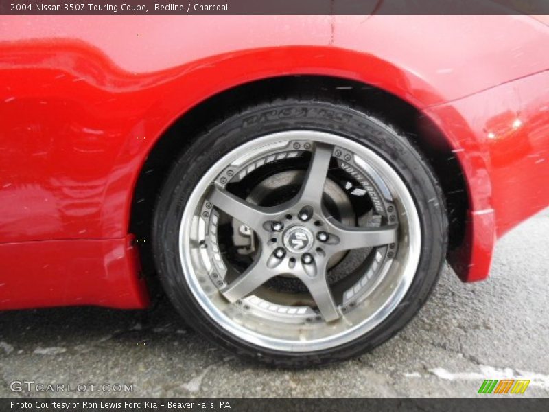 Redline / Charcoal 2004 Nissan 350Z Touring Coupe