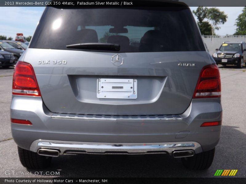 Palladium Silver Metallic / Black 2013 Mercedes-Benz GLK 350 4Matic