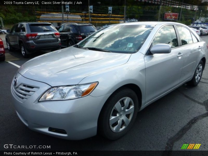 Classic Silver Metallic / Ash 2009 Toyota Camry LE