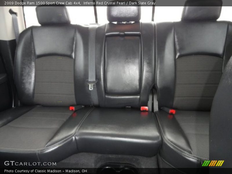 Inferno Red Crystal Pearl / Dark Slate Gray 2009 Dodge Ram 1500 Sport Crew Cab 4x4