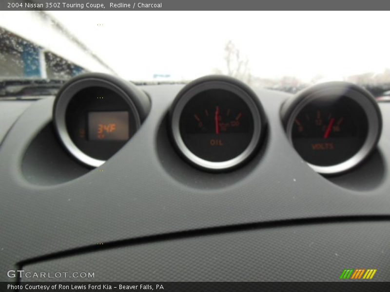 Redline / Charcoal 2004 Nissan 350Z Touring Coupe