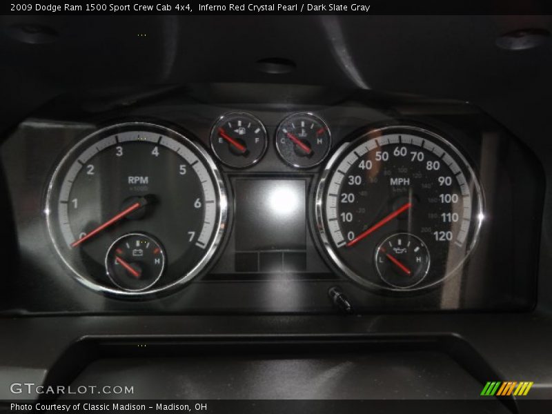  2009 Ram 1500 Sport Crew Cab 4x4 Sport Crew Cab 4x4 Gauges
