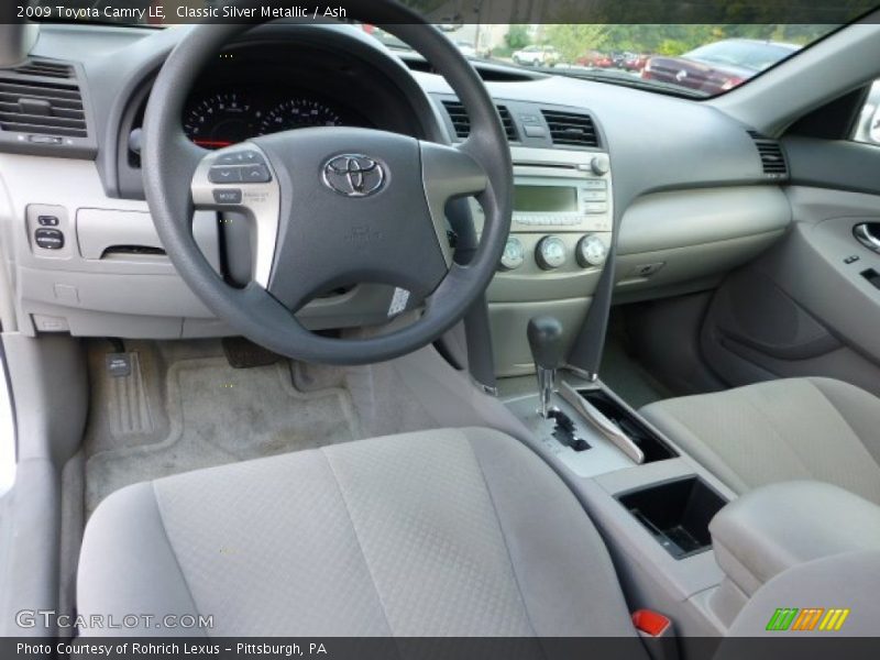 Classic Silver Metallic / Ash 2009 Toyota Camry LE