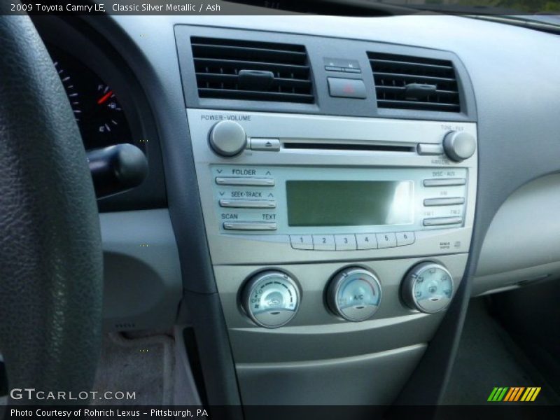 Classic Silver Metallic / Ash 2009 Toyota Camry LE