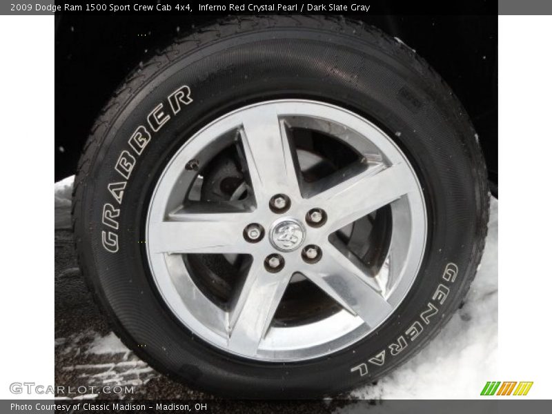  2009 Ram 1500 Sport Crew Cab 4x4 Wheel