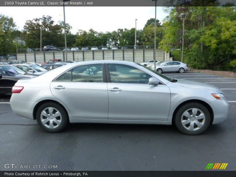 Classic Silver Metallic / Ash 2009 Toyota Camry LE